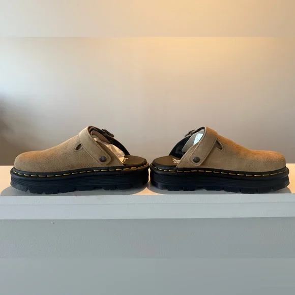 Dr. Martens Zebzag Suede Mule - Savannah Tan - Women’s Size 7 - Picture 3 of 6